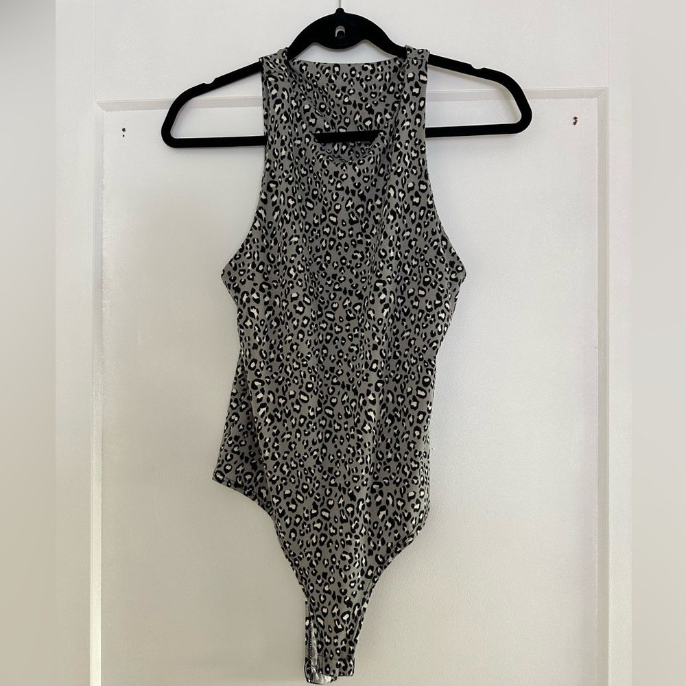 Leopard Print Bodysuit